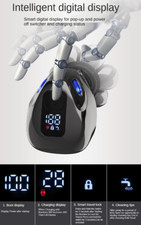 7D Cordless Shaver Hair Trimmer Men’s 5-In-1 Electric Head Shaver Razor Men Wet 15