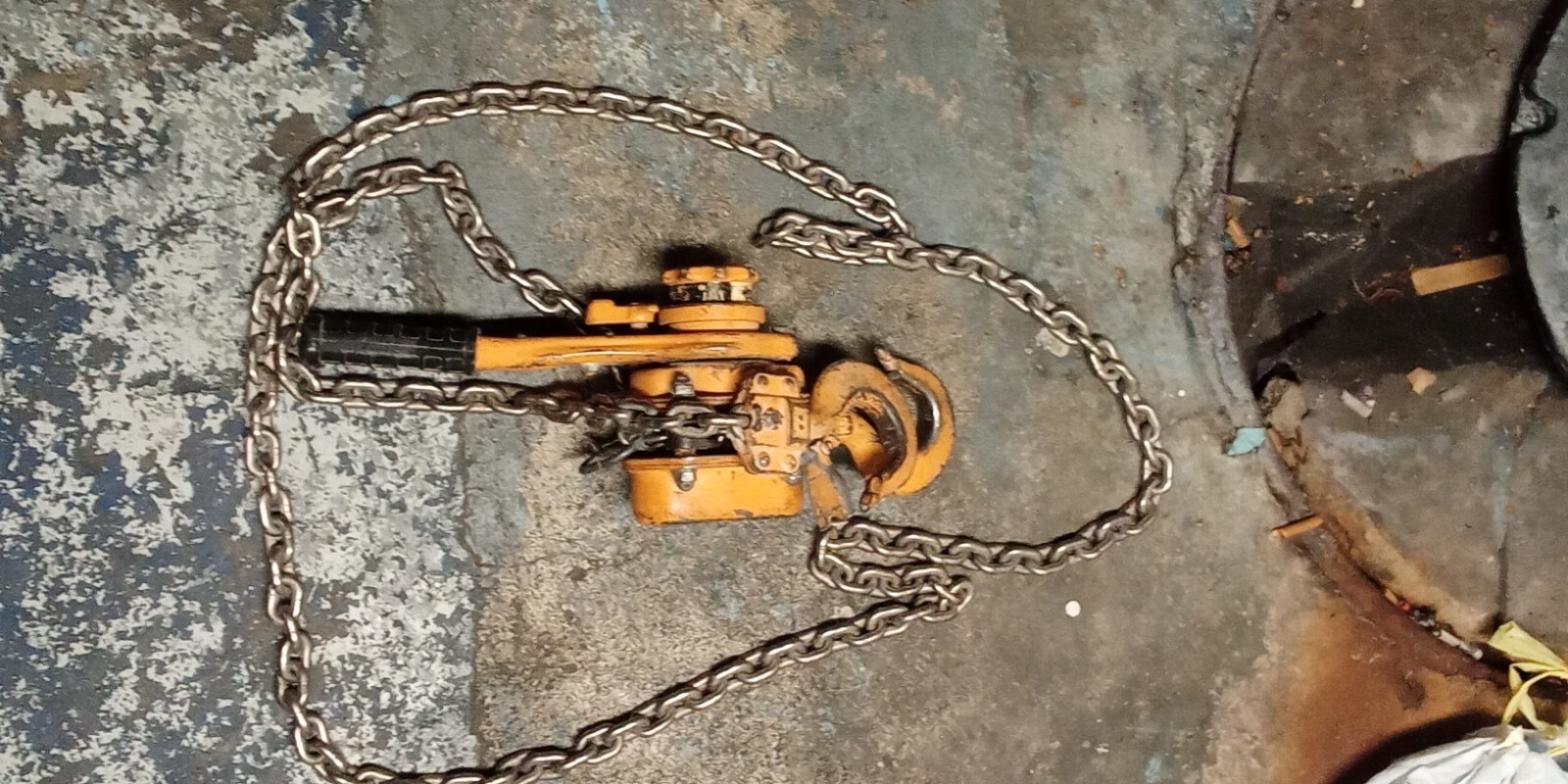 Harrington Lever Chain Hoist 3000 lb 1.5 Ton Lb01510 eBay