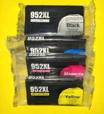 952XL High Yield Ink Cartridges- 4 pack- Black, Cyan, Magenta, Yellow