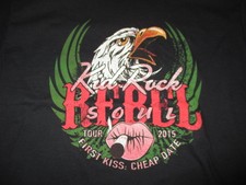 2015 KID ROCK "REBEL SOUL First Kiss: Cheap Date" Concert Tour (LG) T-Shirt