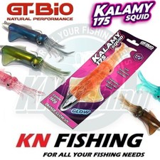 GT BIO KALAMY SQUID Silicon Lure Calamari Sea Fishing Spare Bodies Jighead 175mm