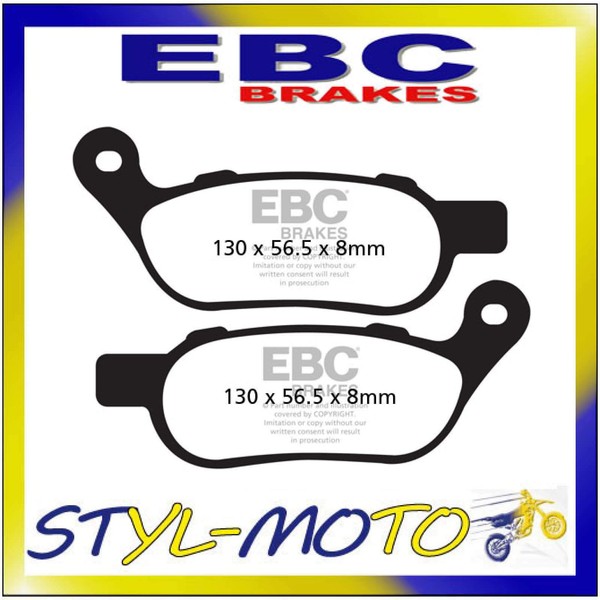 EBC FA458HH Sinter BremsbeläGe FüR Harley-Davidson Fxsb 1690 Breakout 2013-2017-image