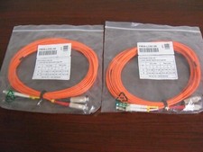 QTY 2 FMD6-LCSC-05 CABLE LC/PC-SC/PC 62.5/125 D-P 2-5M