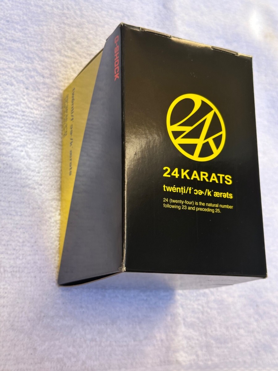 Casio G-shock Dw-6900Fs 24 karats 24K dw6900 Limited Edition Casio G-shock Dw-6900Fs 24 karats 24K dw6900 Limited Edition