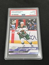 2023 Upper Deck Daemon Hunt #494 Young Guns Rookie PSA 10