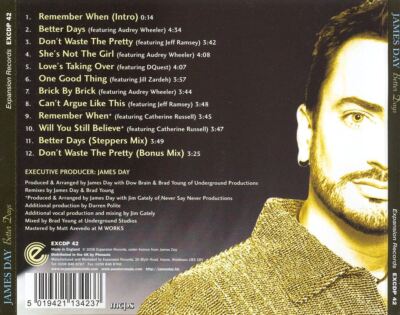 JAMES DAY - BETTER DAYS [PA] NEW CD