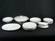 HEINRICH & Co GRAZIE GOLDRAND SPEISESERVICE KONVOLUT 19 TEILE ca.70er JAHRE