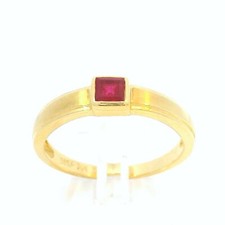 Rubin 585 14 Karat Gelbgold