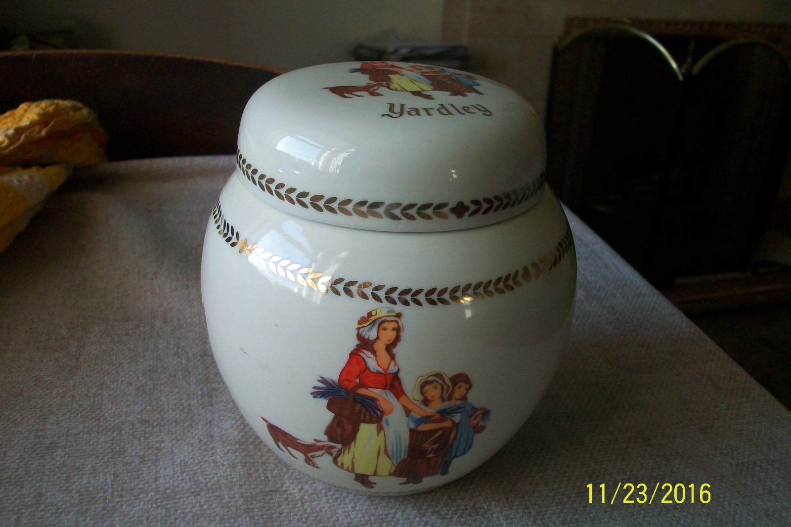 YARDLEY GINGER JAR eBay