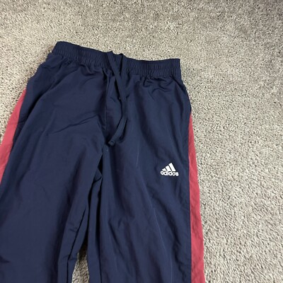 Adidas Legend Ink Track Pants Mens Extra Small Blue Red