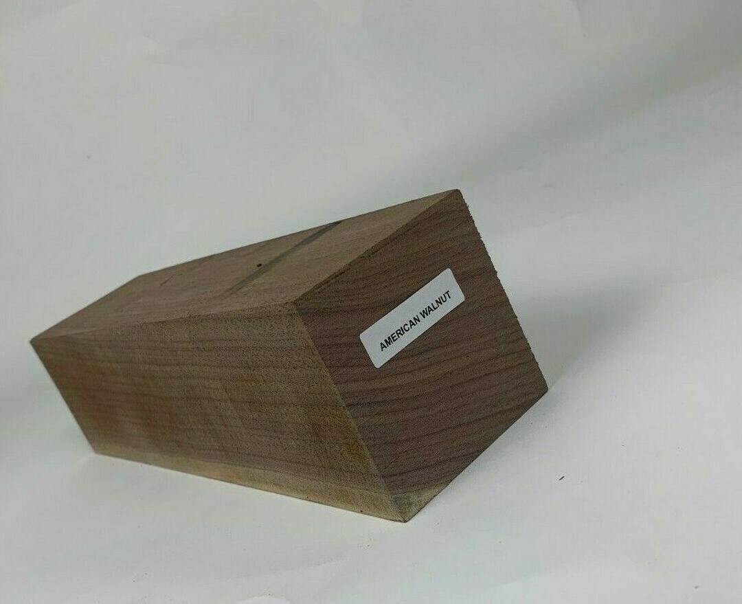 AMERICAN WALNUT, PEPPER MILL BLANKS, TURNING BLANKS 3" x 3" x 32" FREE