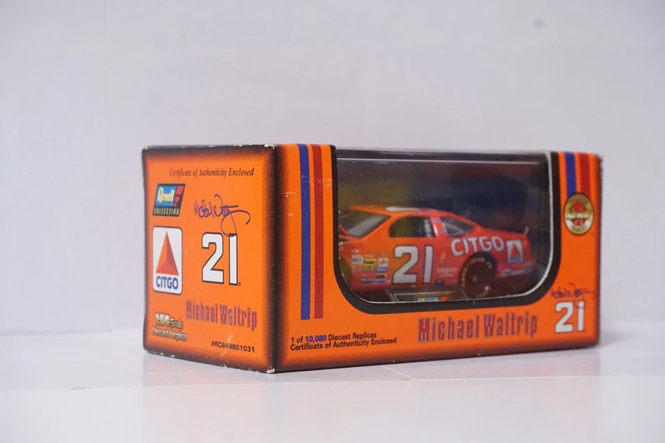 Michael Waltrip #21 CITGO Ford Taurus Diecast 1:64 Colección Revell 1998 Nuevo Foto 2 de 4