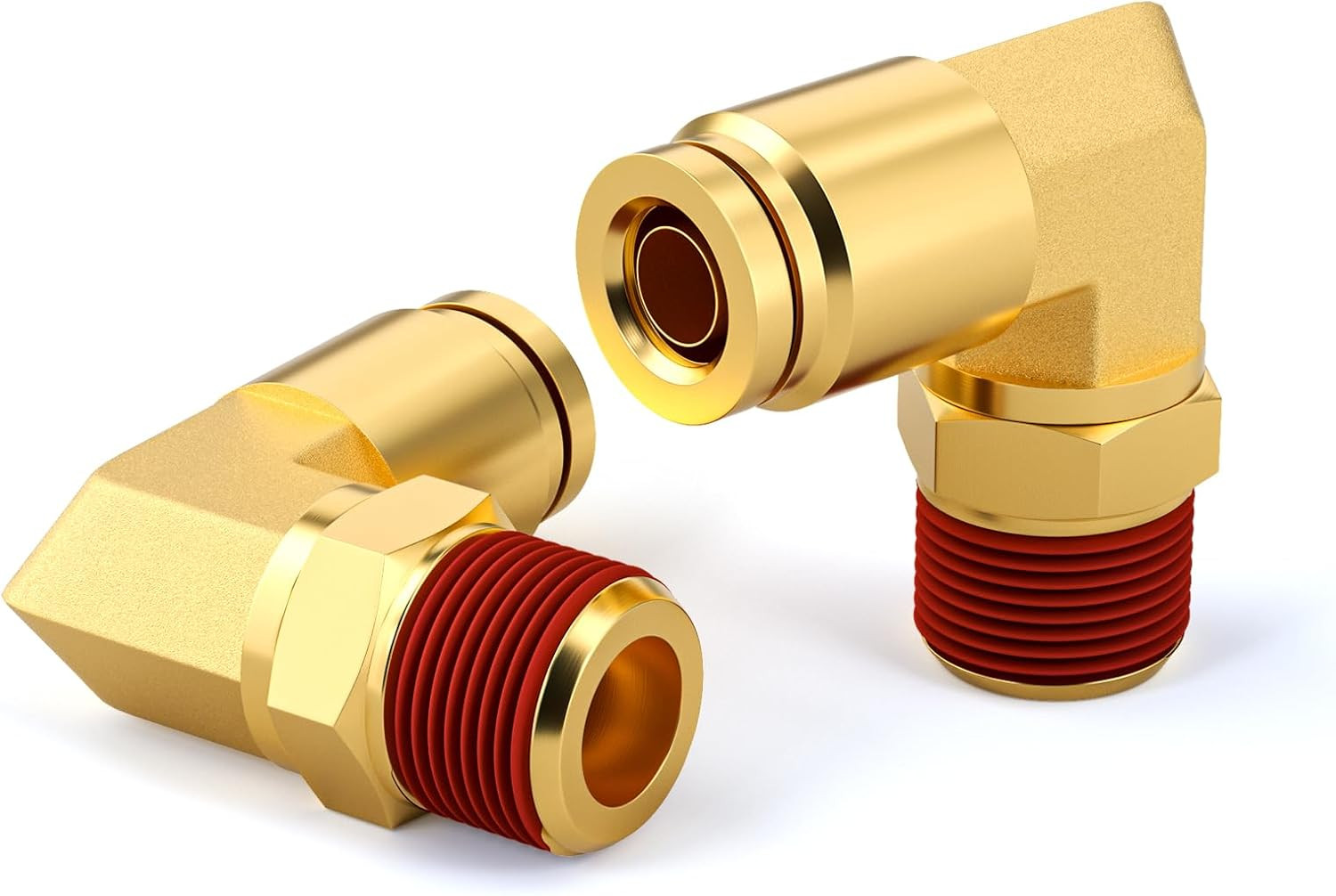 D.O.T. 1/2" X 3/8" PUSH CONNECT MALE STRAIGHT - AVS