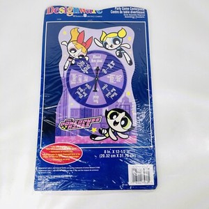 DesignWare Vintage Powerpuff Girls Party Game Table Centerpiece 1999 USED PACKAG