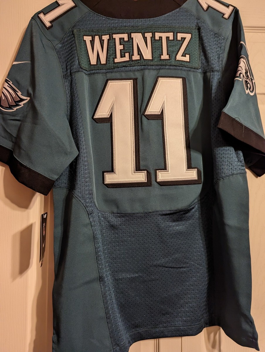Philadelphia Eagles NWT Carson Wentz #11 Nike On Field Mens Size