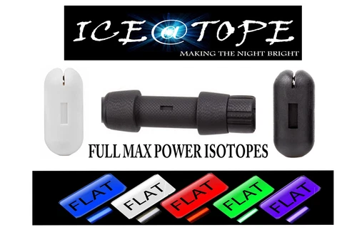 ICE@TOPE 1.5mm x 3mm x 9mm FLAT RECTANGULAR ISOTOPES BETALIGHT FULL MAX POWER
