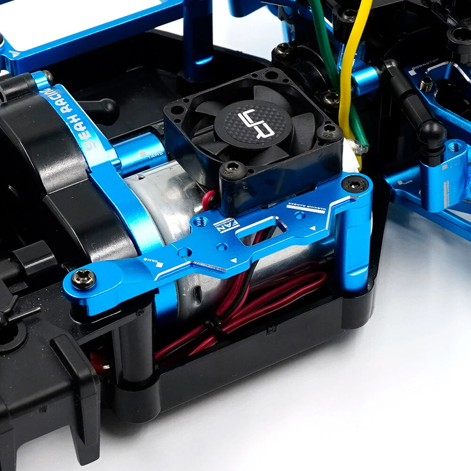 NEW Yeah Racing TAMB-S01BU Aluminum Essential Conversion Kit for Tamiya MB-01 - Image 3 of 4