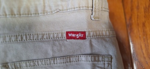 Wrangler Khaki Cargo Pant Boys 16 Husky Adjustable Waist Cotton Blend Inseam 28" - Picture 14 of 14
