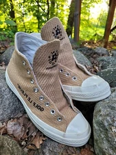 Converse All Star 70 Chuck Taylor Hi Golf Le Fleur Shoes Burlap 11.5W 9.5M