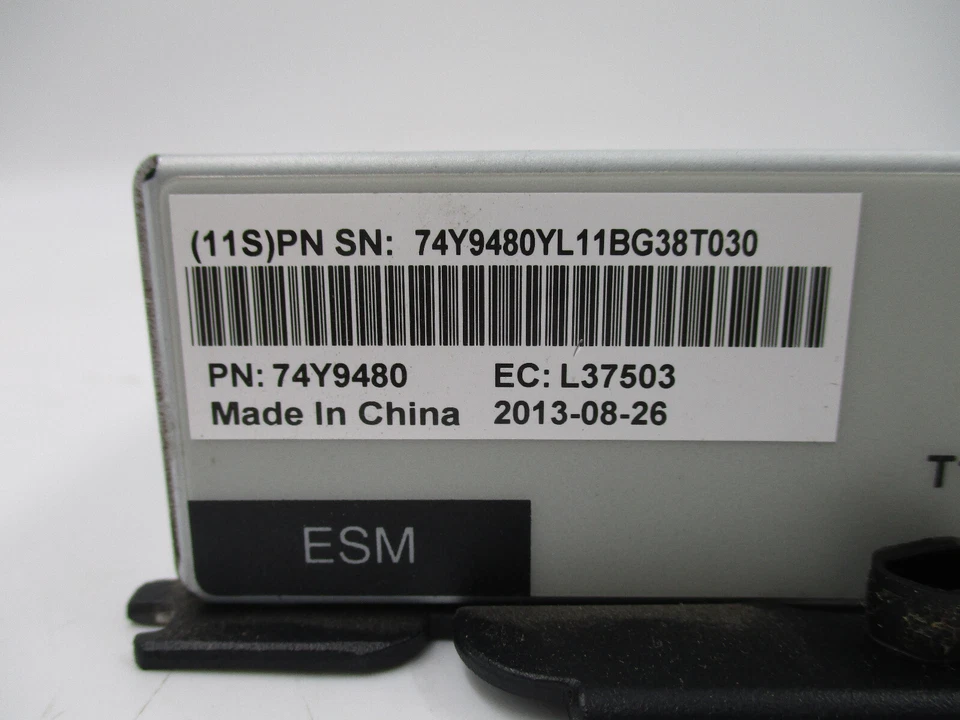 IBM L37503 SAS Enclosure Service Manager For 5877 P/N: 74Y9480 Tested Working - Image 3 of 3