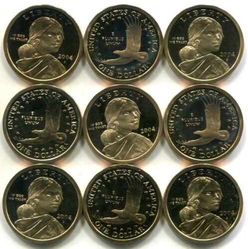 Roll of GEM 20 PROOF CAMEO 2004-S Sacagawea / Native American $s - Free Shipping