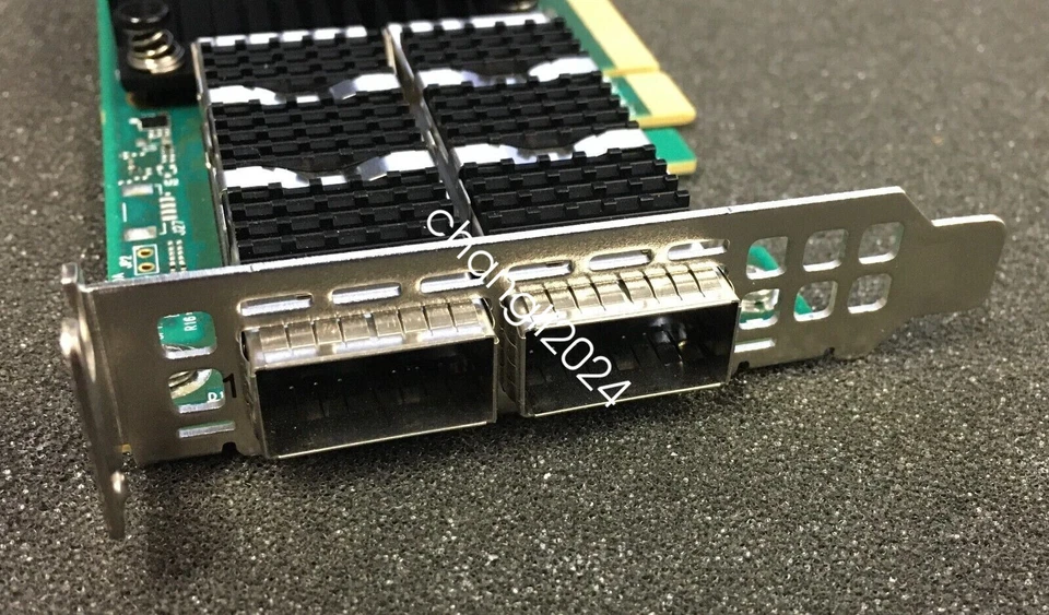 Mellanox MCX653106A-ECAT ConnectX-6 EDR/HDR100/100GbE CX653106A Low Profile - Image 3 of 4