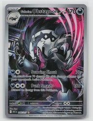 Galarian Obstagoon 245/217 Ascended Heroes Illustration Rare