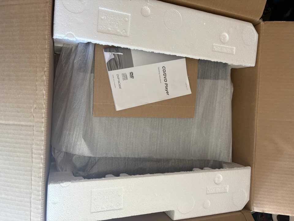 Sony 5 Disc DVD/CD Carousel Changer DVP-NC600/B Cd-r/ RW Playback Original Box - Image 4 of 4