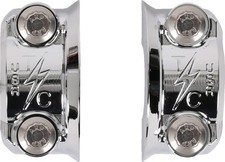 Thrashin Supply Company Motorbike Motorcycle Speedway Perch Clamp Chrome