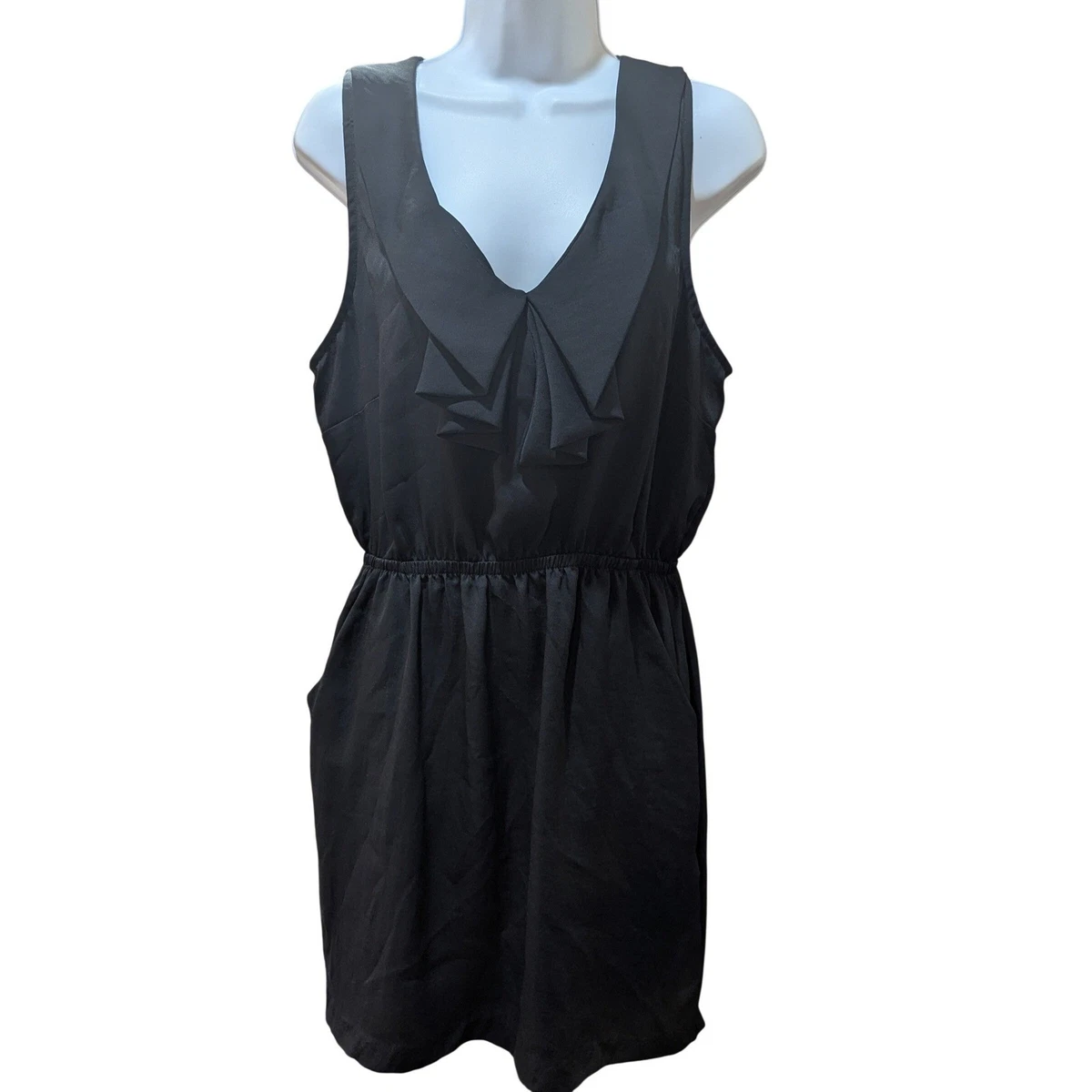 silence and noise black mini dress Noir Mini Dress Black / M main image 1