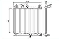 Radiateur Suzuki IGNIS