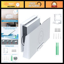 All-in-One Wall Mount for Starlink V3/4X Mesh Router Gen3 Power Supply - Space