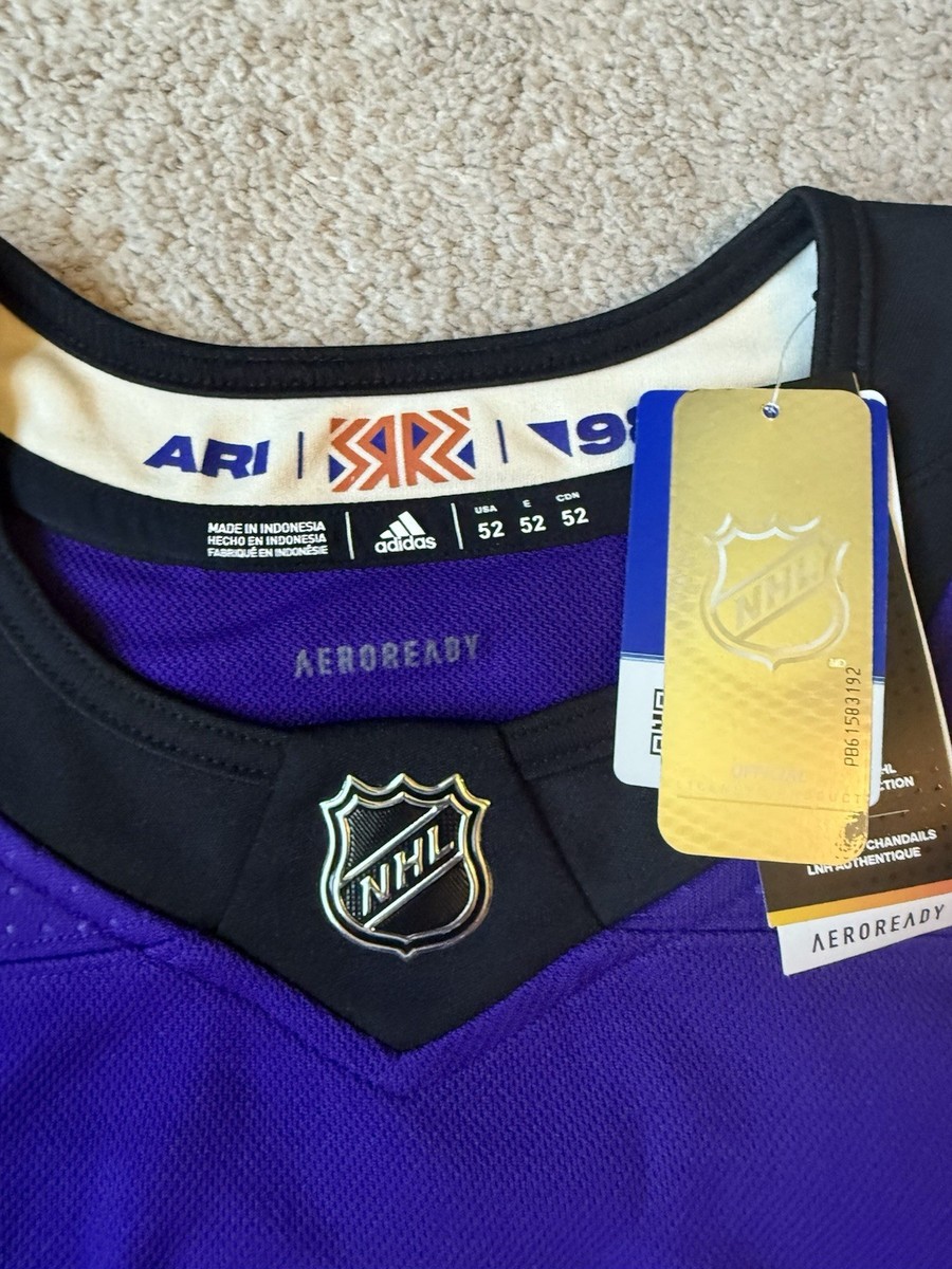 NWT Arizona Coyotes Adidas Phil Kessel Reverse Retro 1.0 Hockey