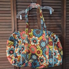 Vera Bradley Perfect Petals Travel Duffel Bag...