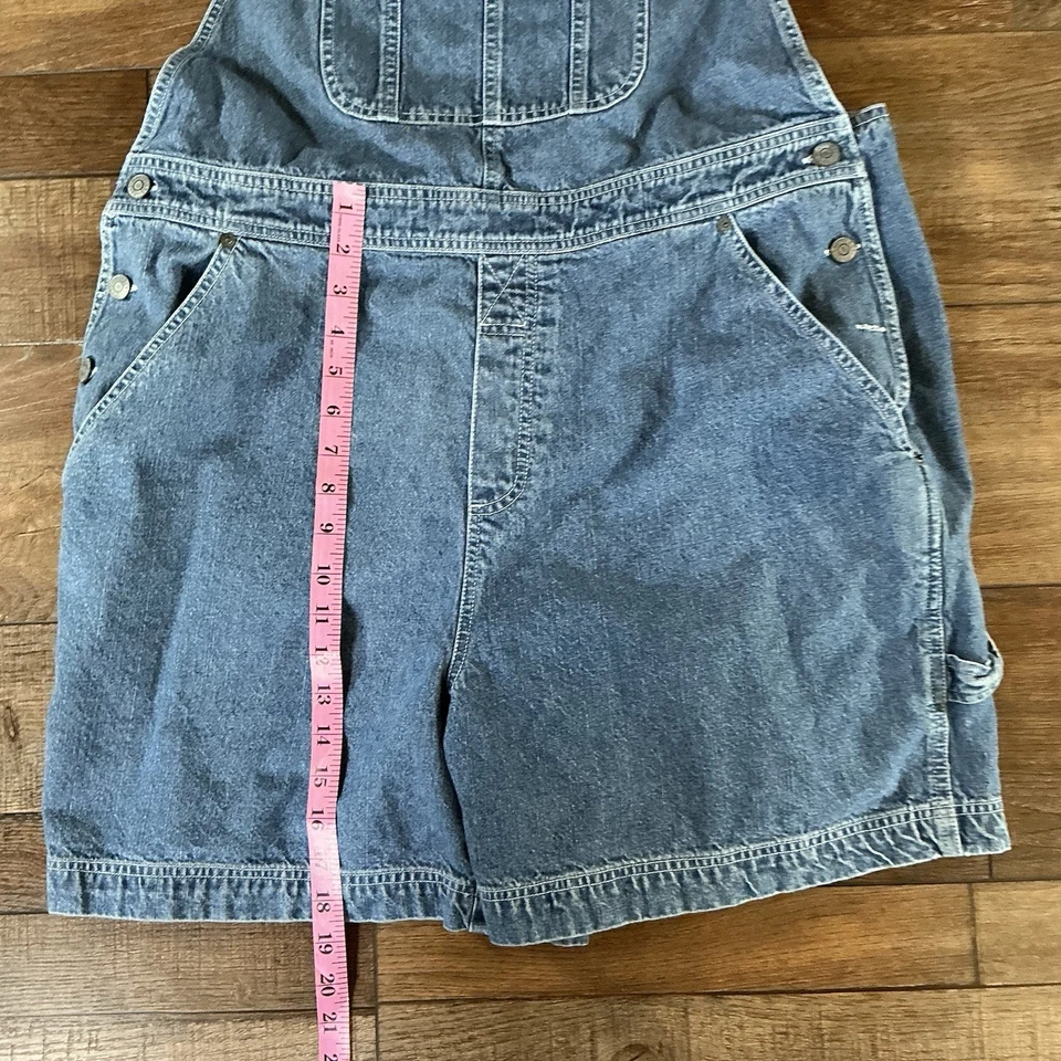 Pantalones Cortos De Colección Bill Blass Denim Para Mujer Talla XL Azul Algodón Hecho en EE. UU. #4106 Foto 2 de 4