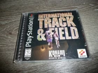 1996 Konami International Track & Field Game Sony PlayStation 1