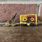 Transformers G1 1986 MINI-CASSETTES STEELJAW Lion - Near Complete - Gold Weapon