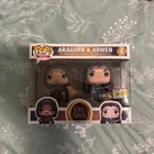 Funko Pop! Vinyl Aragorn & Arwen SDCC Exclusive 2-Pack The Lord of the Rings