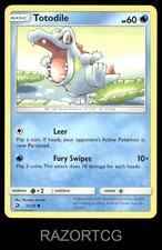 TOTODILE 22/70 C DRAGON MAJESTY POKEMON NM/M