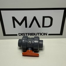 PVC-U  50- 1-1/2" TRUE UNION BALL VALVE