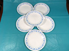 Corelle Set Of 6 Morning Blue Plates 7'' Wide — photo 1