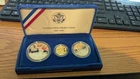 1986 United States Liberty coin set (3 coins)