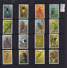 LIBERIA 1997 FULL SET BIRDS MINT N/H.AS REC'D SEE SCAN & DESC. FREE POST