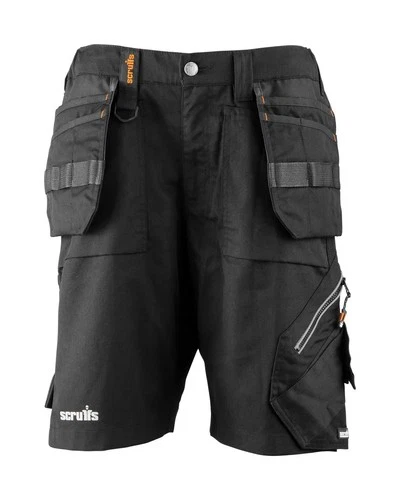 Womens Scruffs Trade Flex Work Cargo Multi Pocket Holster Shorts Sizes 6 to 20