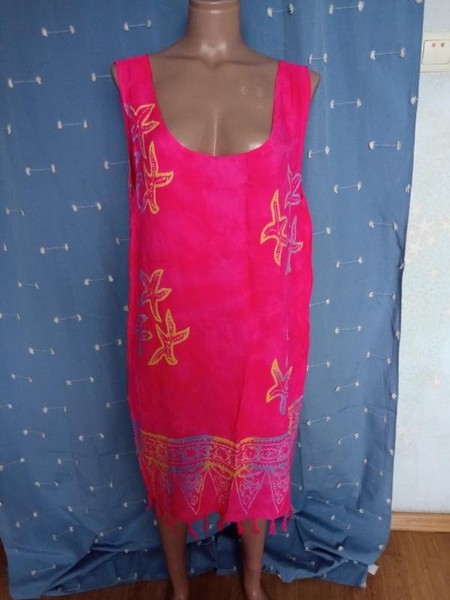 Women Calida Dress Pink Viscose 36