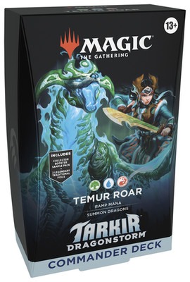 Temur Roar - Magic: The Gathering - Tarkir: Dragonstorm Commander Deck