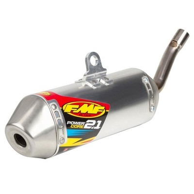 FMF Auspuff Powercore 2.1 Aluminium für YZ125 / Fantic XX125
