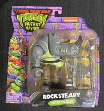 ROCKSTEADY- Teenage Mutant Ninja Turtles  Mutant Mayhem Action Figures 2023 NEW