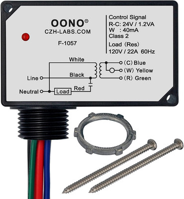 AC120V On/Off Switching Electric Heating Relay with Built-In 24V Transformer, OO