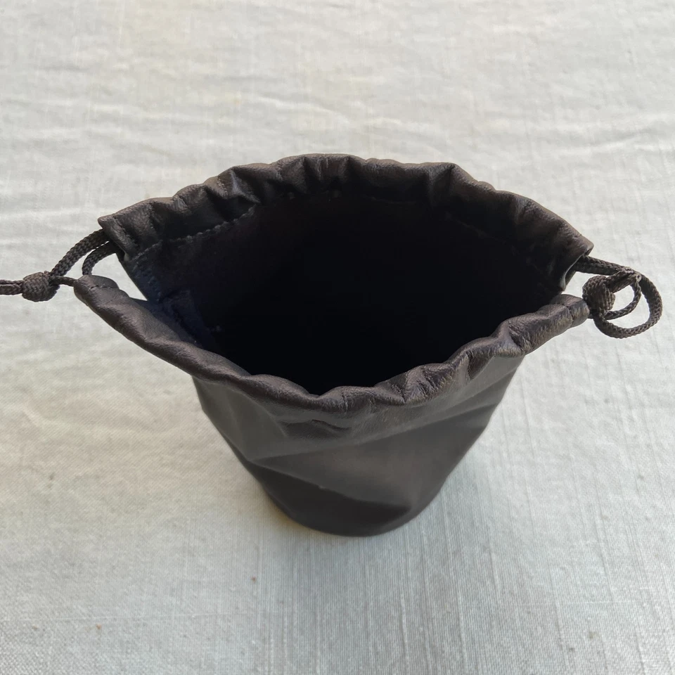 SONY LENS Pouch Travel Soft Carry BAG Case Cover CM Medium size 6" x 3.5" Black - Image 3 of 4